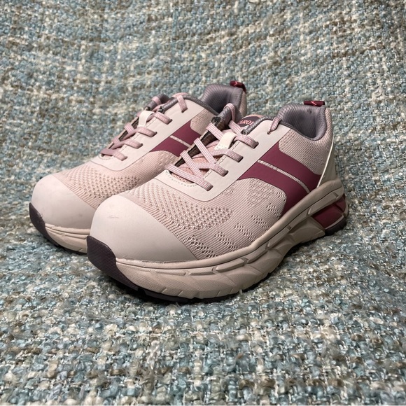 Carolina Align Composite Toe Slip-Resistant Safety Sneaker in Rose Gold - Picture 2 of 9